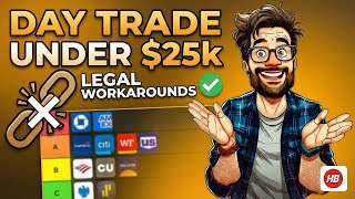 Pattern Day Trader Rules Explained $25K Rule & Workarounds #Shorts