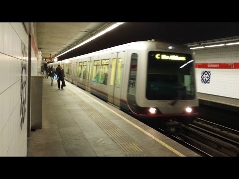 RET Metro 3*Type B en 2x 3*Type S op Delfshaven