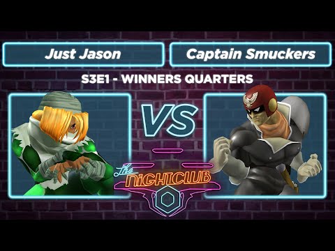 The Nightclub S3E1: Just Jason (Sheik) vs Captain Smuckers (Falcon) - Winners Quarters SSBM