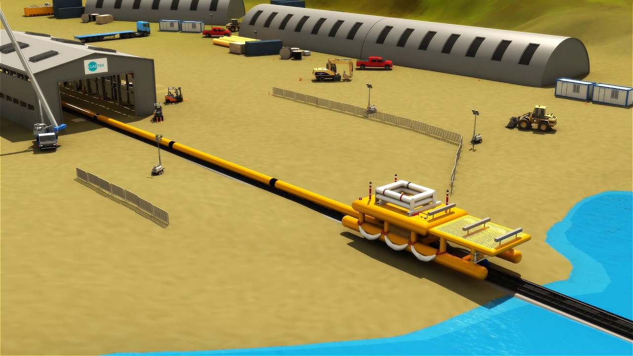 CLADTEK Towed Pipeline Bundle