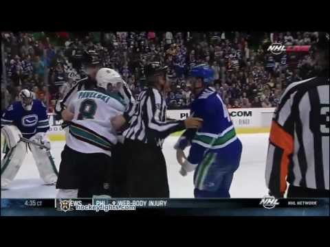 Joe Pavelski vs Keith Ballard