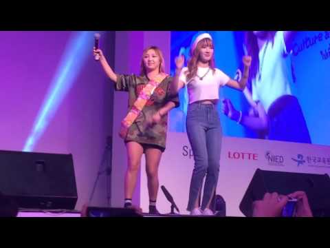 [Fancam] 151002 miss A Min & Jia ㅡ Gangnam Style at Korean Culture and Travel Festival