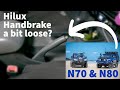 Hilux Handbrake A Bit Loose Here S The Solution Toyotahilux Hilux 4wd