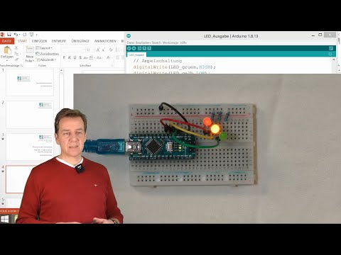 Arduino Projekt: Ein- und Ausgabe mit dem Arduino: LED