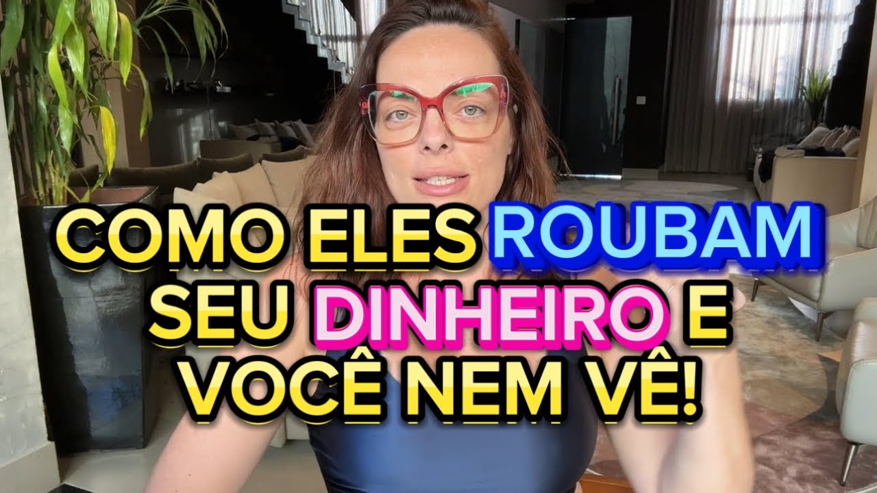 COMO ELES ESTÃO ROUBANDO SUA LIBERDADE FINANCEIRA sem você perceber NADA!