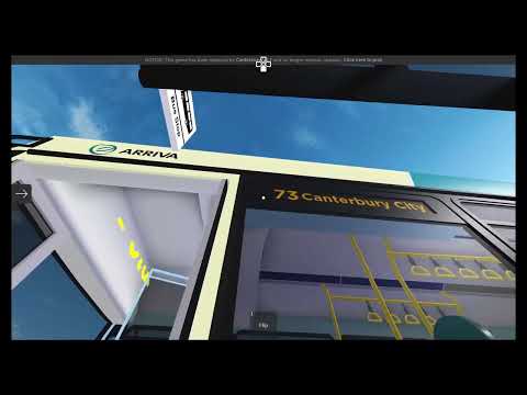 Glitch on UR58KAY Wright Pulsar 1 Arriva 73 To Canterbury really 737