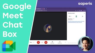 How to use the Google Meet Chat Box
