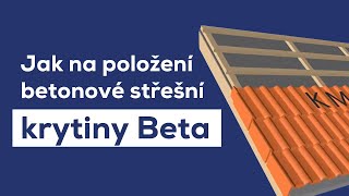 Betonová střešní krytina Beta KM Beta