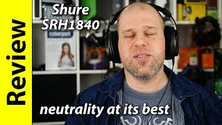 Video thumbnail for Shure SRH1840 | neutrality at its best by Damir Franc