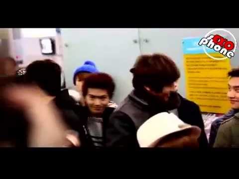 121122 EXO-K chanyeol d.o @ Incheon Airport 엑소케이 인천공항 ｴｸｿｹｲ 仁川空港