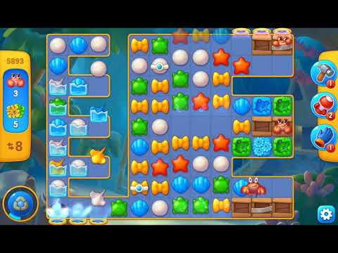 Fishdom 2021 - Level 5893   #playrix #fishdom #gaming