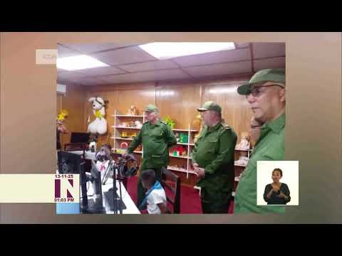 Evalúa Presidente cubano daños por huracán Melissa en Guantánamo