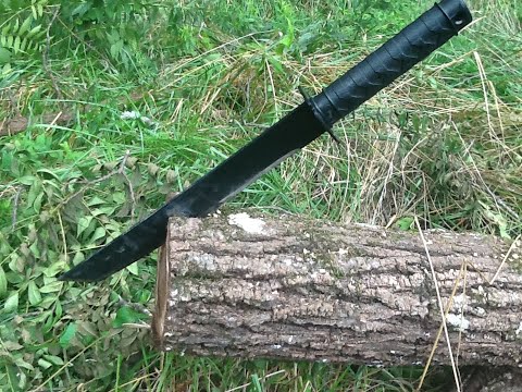 Cold Steel Tactical tanto 13" Machete  Field performance