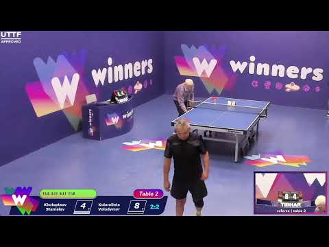 Winners League 29.09.21 Kholoptsov Stanislav - Kolomiiets Volodymyr 18-30