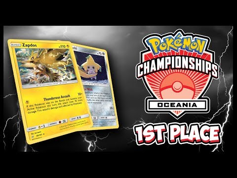 1st Place Zapdos / Jirachi - Oceania International Championships