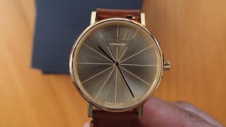 Unboxing of LARSEN &amp; ERIKSEN Gold Gold Brown Watch!