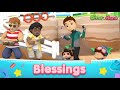 Blessings | Islamic Series & Songs For Kids | Omar & Hana English