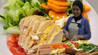 Download lagu Menu without rice, chicken salad, all kinds of stew. mp3
