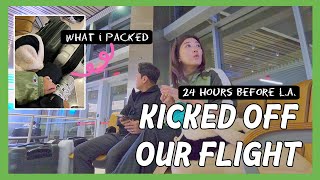 🧳✈️ PACK WITH ME for California Vacation ft. Airport Drama | Crystall Cho