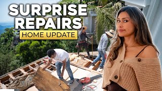 Unexpected House Update! Surprise Construction, Leaks and Changes