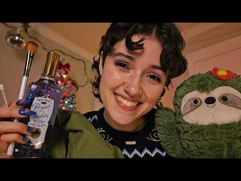 ASMR Helping You Fall Back Asleep 🌙 (personal attention, massage, relaxation techniques, whispered)