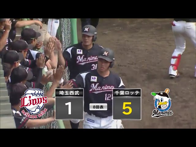 【ファーム】マリーンズ・茶谷 リードを広げる2ランHR!! 2019/6/20 L-M(ファーム)