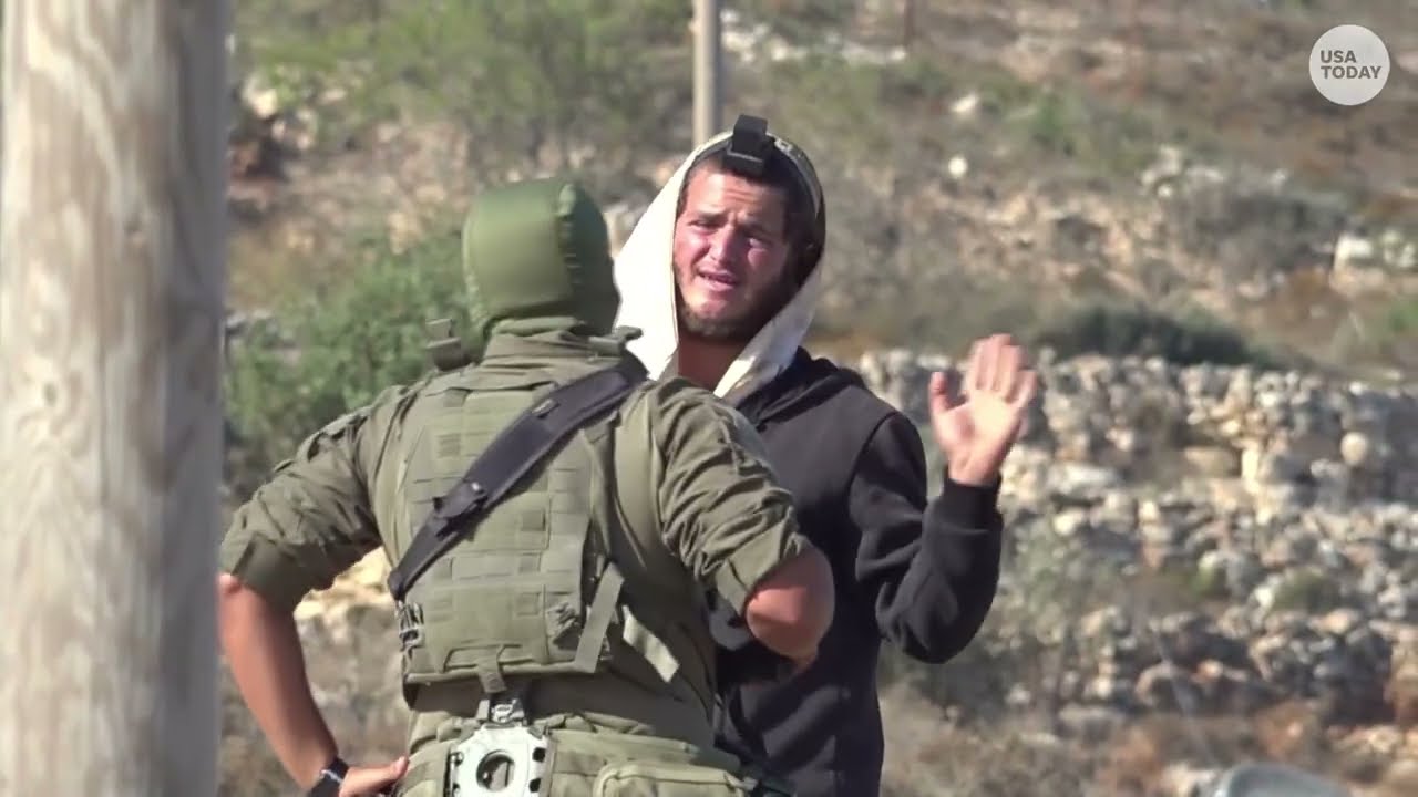 'You are a terrorist.' American, Israeli settlers face off after journey to besieged Palestine home