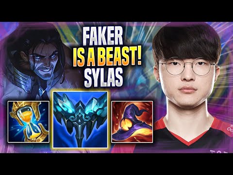 FAKER IS A BEAST WITH SYLAS! - T1 Faker Plays Sylas MID vs Azir! | Season 2022