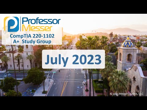 Professor Messer s 220 1102 A Study Group December 2023