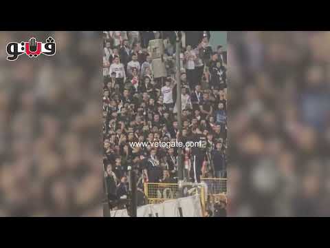 مشهد مؤثر،ابنا محمد صبري يشهدان تكريم والدهما بالثالثة يمين في مباراة الزمالك وزيسكو