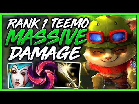 #1 TEEMO WORLD PSYCHOTIC HIGH-ELO DUO FT. ARMOOON - League of Legends