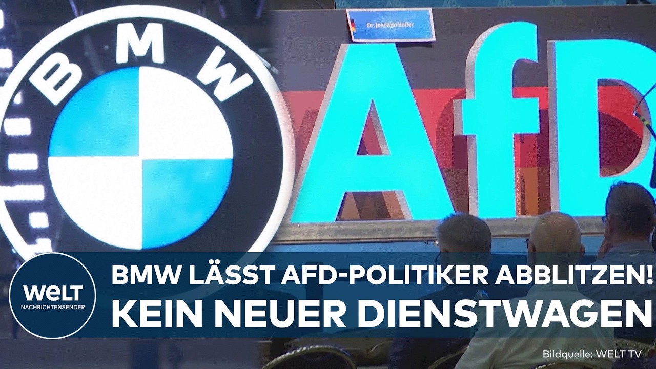 SACHSEN-ANHALT: BMW zieht Dienstwagen-Angebot für AfD-Landtagspräsidenten zurück!