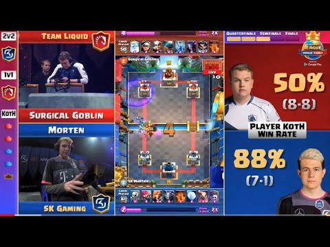 2019 Clash Royale League World Finals - SK GAMING VS TEAM LIQUID (SEMIFINALS)