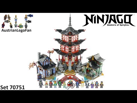 Vidéo LEGO Ninjago 70751 : Le temple de l'Airjitzu