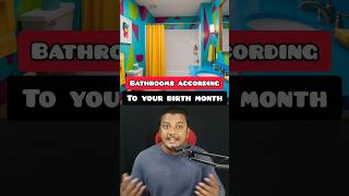 Download lagu Bathrooms according to your birth month mp3