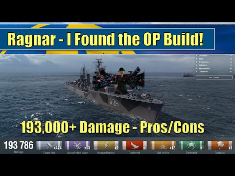 Ragnar, I found the OP build! | Full Long Range Gunboat! World of Warships