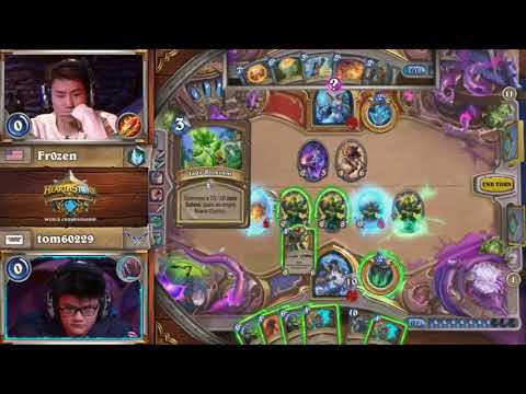 Fr0zen vs tom60229 Hearthstone World Championship 2018 Grand Finals