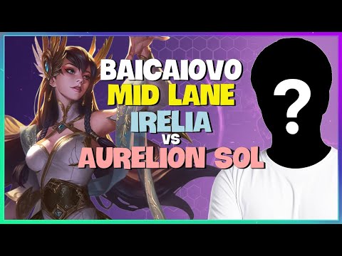 TOP 2 CN Baicaiovo's Irelia: Unstoppable Challenger Mid Lane Masterclass (Engsub)