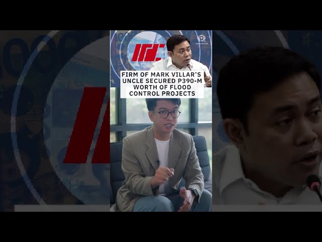 Firm of Mark Villar’s uncle secured P390M worth of flood control projects