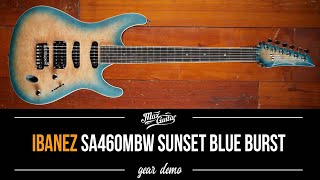 Video thumbnail for Ibanez SA460MBW Sunset Blue Burst - Gear Demo by Max Guitar B.V.