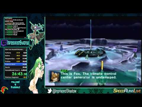 Star Fox Assault Bronze - Speedrun 1:11:40 by DarK