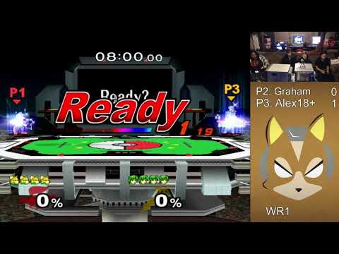 Justin Joe's Basement Bash 5 - Alex18+ (Marth) vs. JBP (Fox, Falcon)