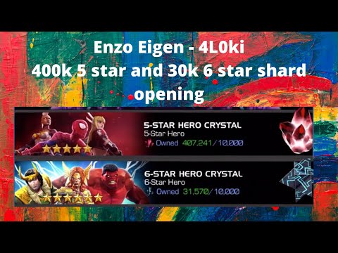 Huge crystal opening - 400k 5 star and 30k 6 star
