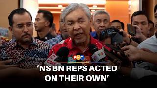 Download lagu 14 Negeri Sembilan BN reps acted on their own, says Zahid mp3