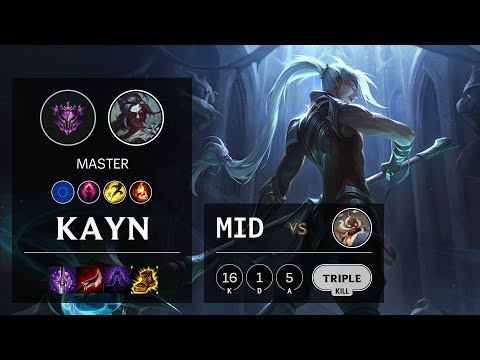 Kayn Mid vs Corki - EUW Master Patch 10.12