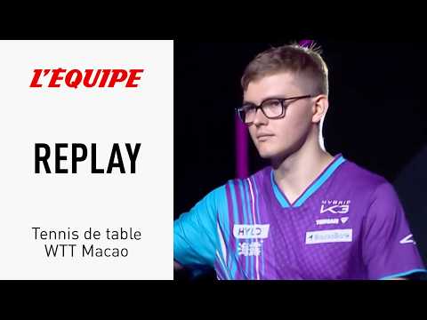 Tennis de table - Le replay du match entre Alexis Lebrun et Manav Vikash Thakkar au WTT Macao