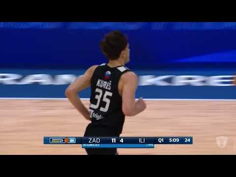 AdmiralBet ABA League 2025/26, highlights, Round 11: Zadar - Perspektiva Ilirija (19.12.2025)