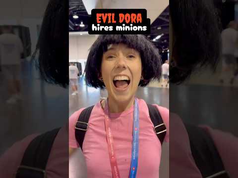 Evil Dora finds new minions at VidCon