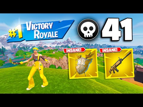 41 Elimination Solo vs Squads WIN Full Gameplay (Fortnite Chapter 5 Season 1)!