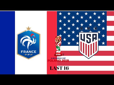 USA VS FRANCE!!! FIFA U20 World Cup Highlights & All Goals, last 16.